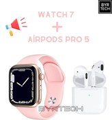 Resim BYRTECH Watch 7 Series Akıllı Saat Tws Pro 5 Bluetooth Kulaklık 