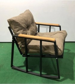 Resim Sallanırtek Balkon-bahçe-kafe Çay Seti Koltuk Oturma Takımı,çaysetleri Sallanır Koltuk Miami Cappuccino 