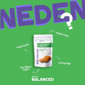 Resim Glütensiz Cevizli Zerdeçallı Mini Baget Ekmek 5 Adet X 60 Gr 