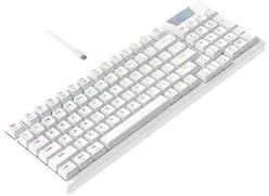 Resim Havit Gamenote KB885L RGB Backlit Gaming Mekanik Türkçe Klavye Beyaz 