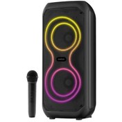 Resim Sunix 16W 2400 Mah 2x4 İnç Bass Mikrofonlu Bluetooth Hoparlör BTS-460 