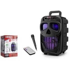 Resim KİMİSO kimiso QS-1803 Bluetooth Speaker 8"180-96138MM (BT-USB-FM-TF-AM-SW) 