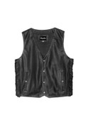 Resim Thebikerjeans Dallas Motosiklet Deri Yelek 