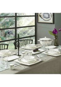 Resim Pierre Cardin Globe 60 Parça Yemek Takımı Siyah 