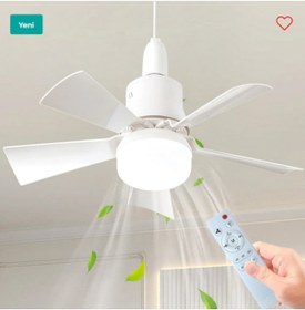 Resim Cata Ct-1155 82 Watt Karayel Fan Led Ampul Beyaz Işık 