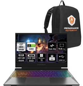 Resim Casper Excalibur G870 i5 12450H 48GB 512GB SSD RTX4060\u002F6GB 15.6\ FHD 144HZ W11H & PER4 ÇANTA 