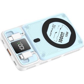 Resim Konfulon M25w 10.000 Mah 20w Pd Magsafe Powerbank - Mavi Mavi 