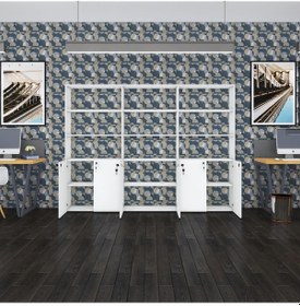 Resim Kenzlife Klasör Dolabı Kilitli Kutalmış Byz 175 240 30 Klasörlük Kitaplık Ofis Arkalıksız Çok Renkli 