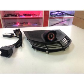 Resim Porsche Taycan Kasa Uyumlu Siyah Saat Kırmızı 