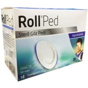 Resim Roll Ped Steril Göz Pedi 50 Adet 