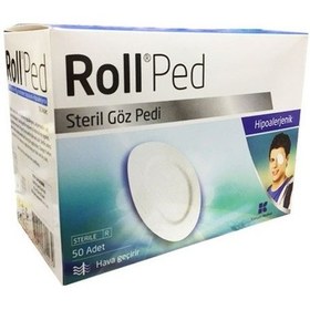 Resim Roll Ped Steril Göz Pedi 50 Adet 