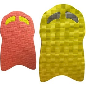 Resim Yüzme Tahtası Klasik Çift Renk Sarı-kırmızı 