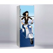 Resim Jasmin2020 Buzdolabı Sticker Scooter Kız 