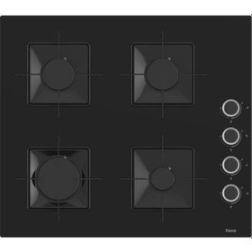 Resim Ferre Ve Afm Tech SS205 + FM7700 + FM3400 Napolia Turbolu Siyah Dijital Ankastre Set 