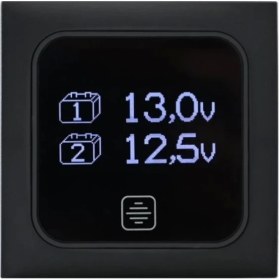 Resim Cbe PT732 2 Akü Dokunmatik Dijital Voltaj Göstergesi 