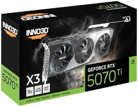 Resim Inno3D GeForce RTX 5070 Ti X3 NVIDIA 16 GB GDDR7 