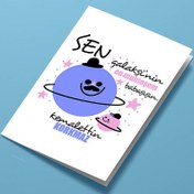 Resim Muhteşem Babam Temalı Tebrik Kartı 