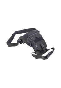 Resim Unisex Tactical Özel Bölmeli Bel ve Bacak Çantası Siyah 