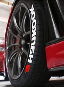 Resim OTOTOPTAN Hankook Lastik Yazısı 2.5 Cm Lastik Sticker 