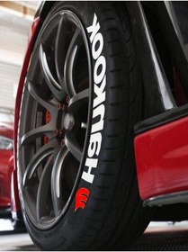 Resim OTOTOPTAN Hankook Lastik Yazısı 2.5 Cm Lastik Sticker 