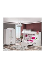 Resim Setay Ranza, Su Ranza Karyola Masa 3 Kapılı Dolap 