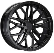Resim ARC-G6947-28 7.5x17" -5x105 ET35 56.6 Gloss Black Jant (4 Adet) 