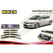 Resim Niken Honda Civic Fd6 Kromlu Cam Rüzgarlığı 2006-2011 