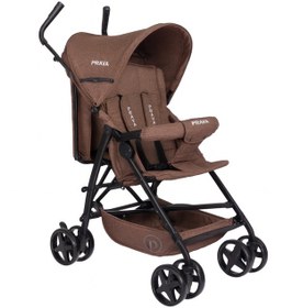 Resim Prava Smart Tam Yatarlı Baston Bebek Arabası Kahve 