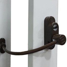Resim 5 Adet Penkid Pvc Pencere Çocuk Emniyet Kilidi Koyu Kahverengi 