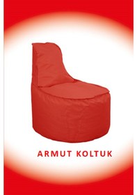 Resim Dekosoy Armut Koltuk Xl Kırmızı 