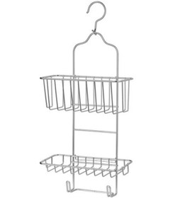Resim Duş Sepeti 2Li Ikea Meridyendukkan Çinko Kaplama 24X53 Cm Çelik, Çok Renkli 