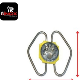 Resim inox rezistans Teknogrand Kelebek Semaver Rezistansı 1200 Watt Adet 