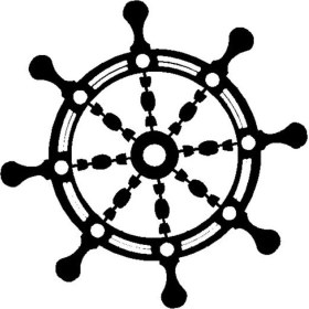 Resim Gemi Dümeni 60X60 cm 