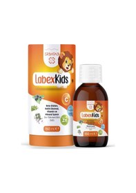 Resim Labex Kids Çinko Kekik Beta Glukan Karamürver Çocuk Multivitamin Şurup 150 ML 