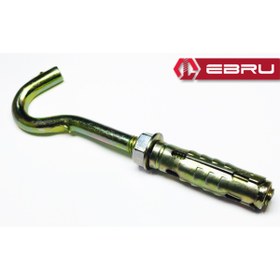 Resim Skygo Gömlekli Kancalı Çelik Dübel M10 - 50 Adet 