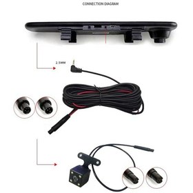 Resim ARKA GÖRÜŞ KAMERASI 5M ARKA KAMERA SET. 5 Pinli Araç GERİ kamera 