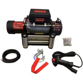 Resim MXO VİNÇ P. 13000 LB ÇELİK HALATLI 12V MANDALLI TAMBUR -28 METRE 