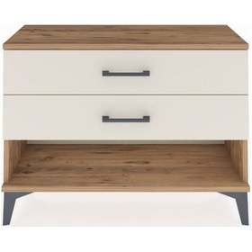 Resim Arges Şifonyer 2 Çekmeceli 88x30x64 Çam-aytaşı Çam 