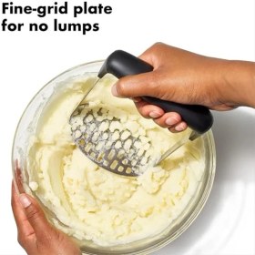 Resim Lidyahan Store - Good Grips Paslanmaz Çelik Patates Ezici, Siyah 