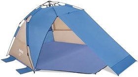 Resim Bestway SwiftClick Kurulumlu Bestway Dome 4 Plaj Çadırı, 42 İnç ve 50 İnç x 7 ft 10 İnç x 49 İnç veya 1.07 m ve 1.27 m x 2,40 m x 1.25 m 