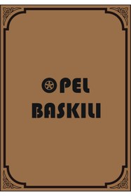Resim CİHAN KAĞIT Cihan Opelll Baskılı Oto Paspas Kağıdı 500 Adet 35x50 Ebat 135 gram 