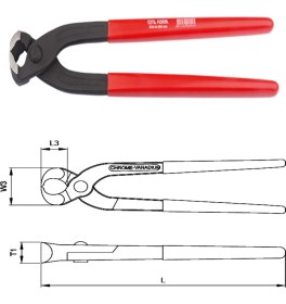 Resim Ceta Form 225MM CETA/E36-54-0225 Betoncu Kerpeteni (Pvc Daldırma Sap)+++ 