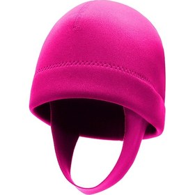 Resim Jeemson 2mm Neopren Snorkeling Şapka - Uv Koruma, Isı Saklama, Deniz Canavarı Ve Felsefe Koruması - Kırmızı M Bedeni Beyaz 