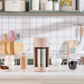 Resim Karaca Mono Personal Filtre Kahve Makinesi ve Inox Kişisel Termos Hediyeli Beige 