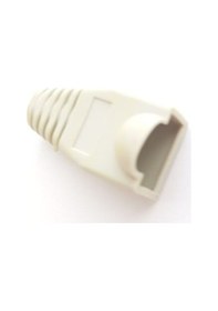 Resim Rj 45 Jak Kılıf Gri Renk Internet Kablo Ucu Papucu (10 Adet) 