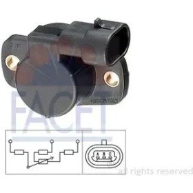 Resim Facet 105093 Gaz Kelebegi Sensoru 7700273699 7701206371 