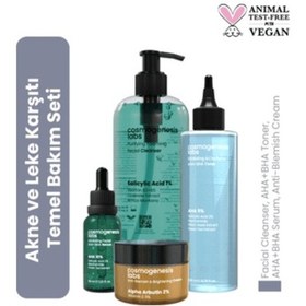 Resim Cosmogenesis Labs Akne ve Leke Karşıtı Vegan Cilt Bakım Seti 