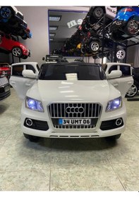 Resim Oyuncaksepeti Öykü Bebek Dünyası Uzaktan Kumandalı Akülü Araba 437 Audi Jeep Beyaz 