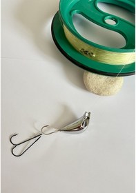 Resim 100 Gr Şakşak Zokalı Takım Lüfer Ve Palamut Avı İçin Hazır Kurulu Olta Seti Gümüş 