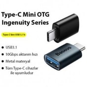 Resim Baseus Ingenuity USB to Type-C Dönüştürücü 